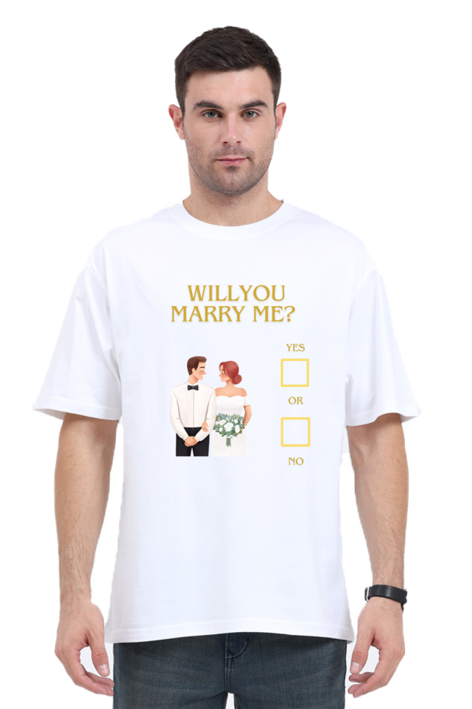 'Will You Marry Me?' – Perfect for Proposals & Engagements Tshirt