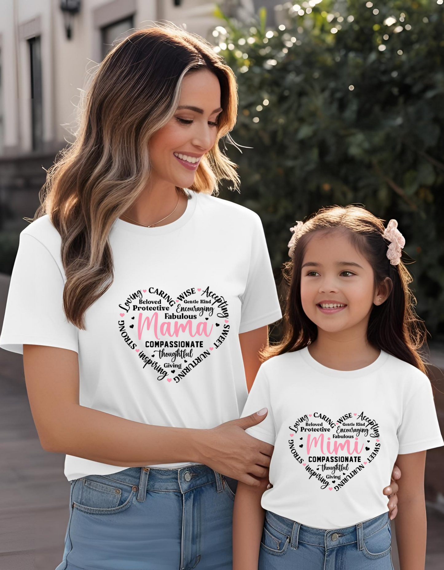 Matching Mama & Mimi T-Shirts – The Perfect Mother-Daughter Duo!